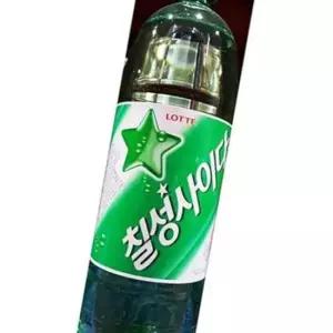 WL 롯데칠성 칠성 사이다 1.5L X 6개 탄산음료수 페트병사이다 페트병음료 사무실음료