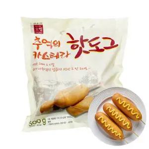 오뗄 오뗄 추억의 카스테라핫도그 50gx10개 500g