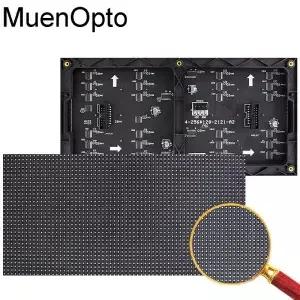 P4 64x32 픽셀 실내 LED 디스플레이 모듈 p4 256x128mm 1/16 스캔 SMD RGB 풀 컬러 패널
