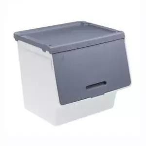 [하프클럽/]그레이 대 454x411x410mm 1개 소품 정리함 이사 슬라이딩 수납
