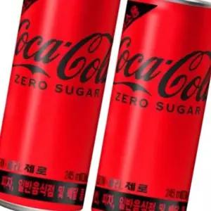 코카콜라 제로 업소용 슬릭 245ml x 60캔 (30캔입x2박