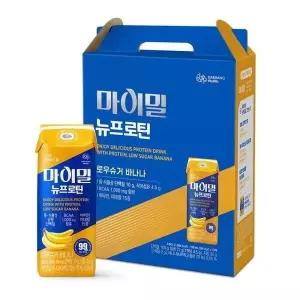 [하프클럽/기타]마이밀 마시는 뉴프로틴 바나나 3.04kg x 16개