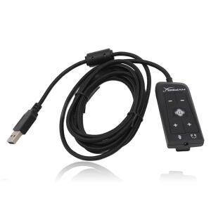 USB 사운드 USB-3.5mm 잭 오디오 어댑터 카드 HyperX Cloud II용 PS5용 Series X S용 One용