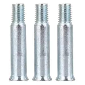 데메라스 스케이트 액슬 휠 스틸 나사 볼트 피팅 부품 인라인 교체용 15PC 35mm