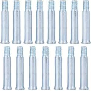 VGEBY 15pcs 인라인 스케이트 액슬 휠 스크류 볼트 피팅 교체용 35mm