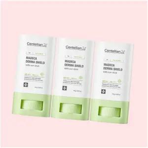 센텔리안24 마데카 더마쉴드 세이프 선스틱 18g 3개(SPF50+ PA++++) 24H 촉촉 쿨링효과 진정 자외선차단제