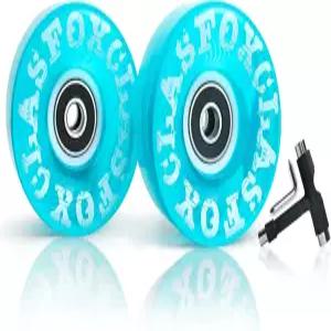 CLAS FOX 78A 실내 또는 실외 65x35mm 쿼드 롤러 스케이트 휠(ABEC-9 베어링 8개 포함)