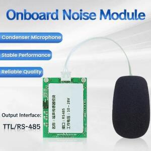 데시벨 계량기 노이즈 센서 모듈 테스터 송신기 출력 TTL RS485 0-3V 30-120dBA 20-12.5kHz 고정밀