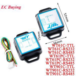 WT901C WT61PC RS485/232/TTL로 변환 9/6축 IMU 센서 기울기 각도 롤 피치 요+가속도+자이로스코프+자력계