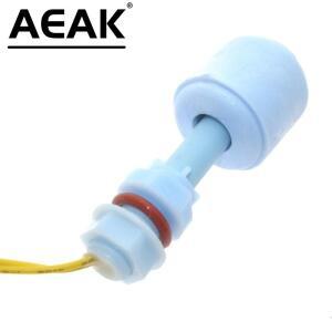 52mm PP 액체 수위 센서 수평 플로트 스위치 다운 AEAK