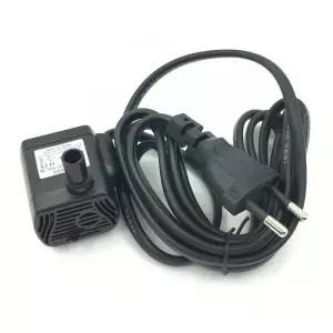 초저소음 3W AC 220V 브러시리스 워터 펌프 방수 미니 분수 어항용 유럽형 플러그 포함