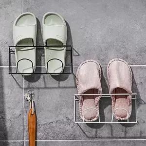 [하프클럽/]철제 2단 슬리퍼 신발 걸이 보관대