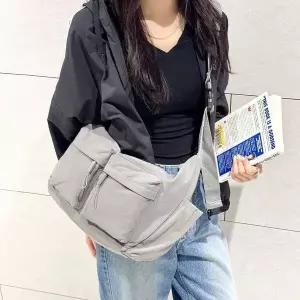 [하프클럽/]미니가방 캔버스가방 나들이 여행용 쇼퍼백 데이트