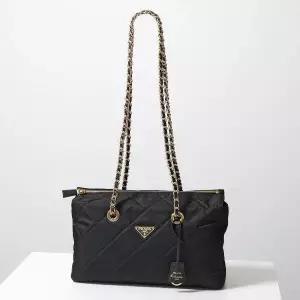 PRADA  리에디션 1995 체인 리나일론 토트백 1BG551 COO 2AOS F0002