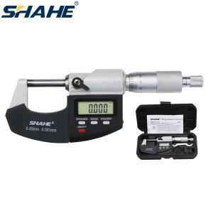 SHAHE 디지털 마이크로 미터  체중계 라인  0.001mm 전자 측정 도구  0-25mm