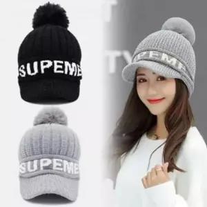 D 데일리 여성 여자 골프 캠핑 극세사 이중 안감 털 기모 방울 벨벳