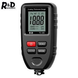 R& D 자동차 페인트 필름 두께 테스터  0.1 미크론 정밀도 측정  0-1300 체중계 FE/NFE 코팅 게이지  TC100