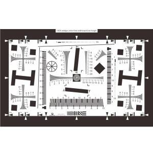 ISO12233 QS 최고 해상도 라인 측정 가능  2000 LW/PH  차트  카메라 웹캠 반사 711X400X0.25mm