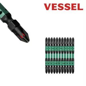 [하프클럽/]육각비트 임팩 십자팁 2X82mm 리브 스텝토션비트 10PCS