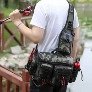 워킹루어가방 워킹루어가방낚시웨이스트슬링백밀리터리