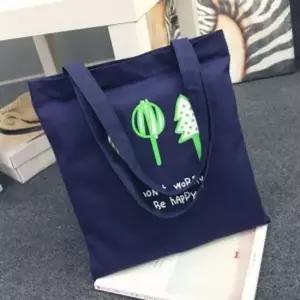 에코백 포레스트 에코백 다크블루 보조수납 지퍼에코백 지퍼에코백 지퍼형에코백