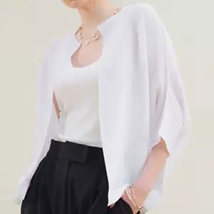 썸머 홀가먼트 풀 오픈 가디건 2color1342391