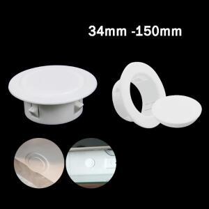 분리형 벽 구멍 장식 커버  보호 벤트 캡  PP 플라스틱 플러그  정션 박스 콘센트 40mm  100mm