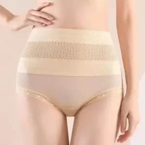 뱃살보정속옷 똥배팬티 뱃살커버 쉬 시스루 팬티