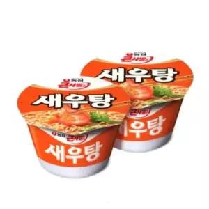 농심 새우탕 큰사발 115g 16입 1박스