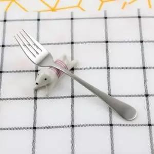 DMK 스테인리스 올 샤틴 아동 포크 1P OPP포장