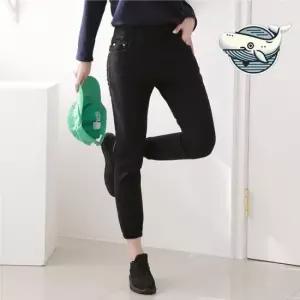여름 바람막이 조거 팬츠 신축성 면 혼합 팬츠