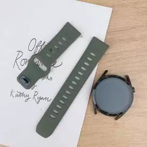 갤럭시워치4클래식 사각 버클 실리콘 스트랩 스포츠밴드 42mm 46mm