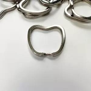 사과모양 열쇠고리 링 50p DIY 악세사리 악세서리 재료 부재료 (WCFEDBE)