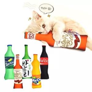 고품질 힐링타임 캣닙쿠션 (선택) 고양이 봉제장난감 놀잇감 애완동물용품 (W993CBA)