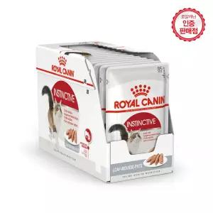 로얄캐닌 고양이사료 인스팅티브 [로프] 파우치 85g 12개 (1BOX)