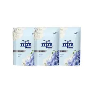 고농축피죤 오리지널 섬유유연제 리필 오션후레쉬, 1.6L, 3개