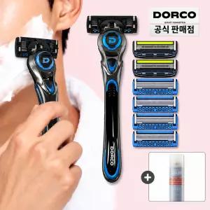 도루코 페이스7 면도기세트(면도기+면도날 총7입)+증정(미니폼)