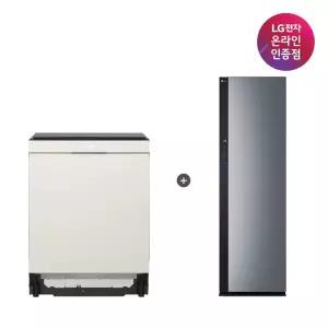 LG 디오스 오브제컬렉션 식기세척기 + LG 스타일러 (DUE6BGL1E + SC5GMR52S)