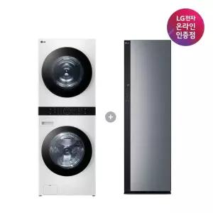 LG 트롬 오브제컬렉션 워시타워 + LG 스타일러 (W2421WAMR + SC5GMR52S)