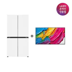 LG 디오스 오브제컬렉션 매직스페이스 냉장고 + LG QNED AI TV (T876MQQ111 + 75QNED75AEA)