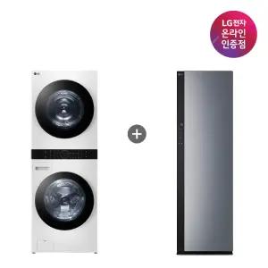 [혜택가 374만] LG 트롬 오브제컬렉션 워시타워 + LG 스타일러 (W2421WAMR + SC5GMR52S)