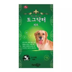 팜스코 도그닥터 히트 15kg 대용량사료 진돗개 개사료