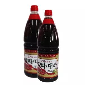 미담채 양파대파절임소스 2.1kg 8개 1박스