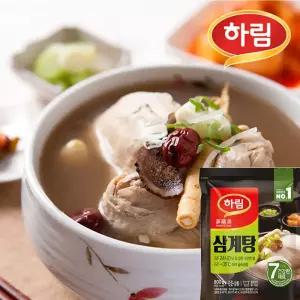 하림-즉석 삼계탕800gx4봉/냉동/간편식/보양식/선물/참프레/마니커