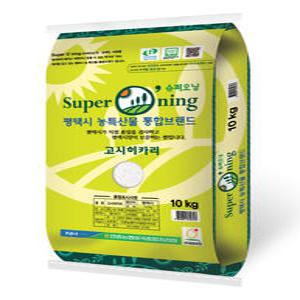 고시히카리쌀10Kg/슈퍼오닝/특등급쌀/2025년산햅쌀/경기도 안중농협