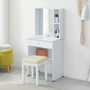 파로마 솔트 베이직 600 화장대 스툴 세트 mct040