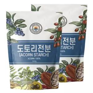 해나식품 도토리묵 가루100% 분말 500g+500g(1kg)