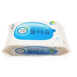 깨끗한나라 페퍼민트 리필 30매 x10팩 물티슈