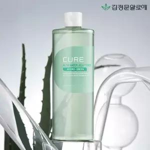[김정문알로에] 큐어 알로에 워터 젤리 토너 500ml 1개 (정가 32,000원)