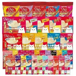 이나바 챠오츄르 대용량 20p/40p/60p 고양이파우치